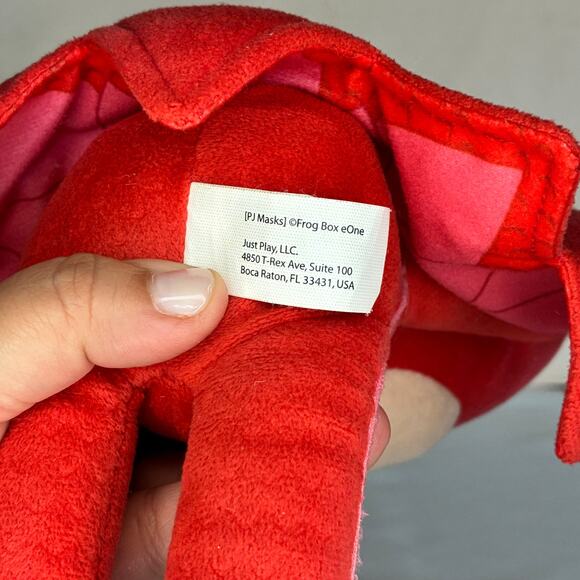 PJ Masks Owlette Sing & Talking Plush Hero 14” Red Works! Ultra Soft EUC - Picture 6 of 9